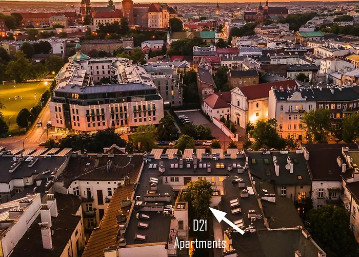 شقة D21 Art Loft كراكوفيا