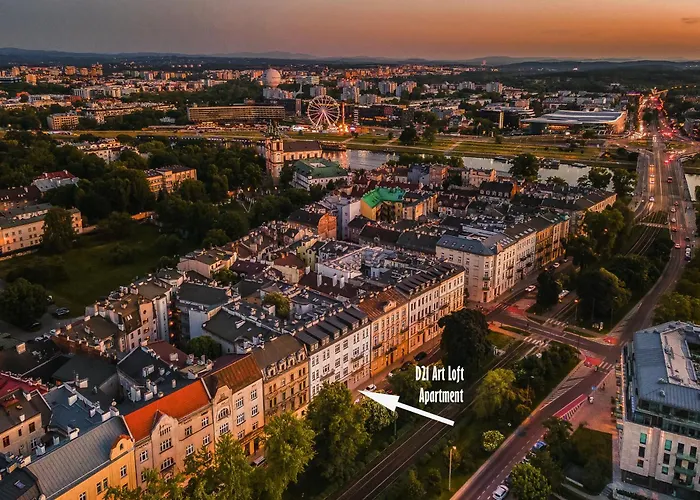 شقة D21 Art Loft كراكوفيا